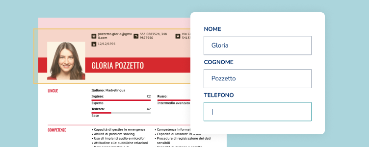 Dati Personali Nel CV Senza Esperienza